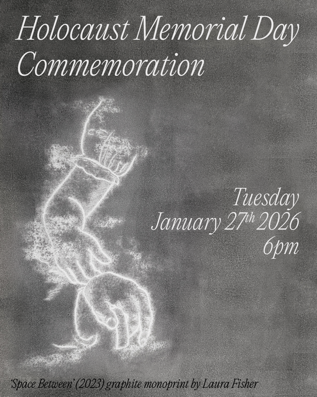 Holocaust Memorial Day 2026 · Holocaust Centre North